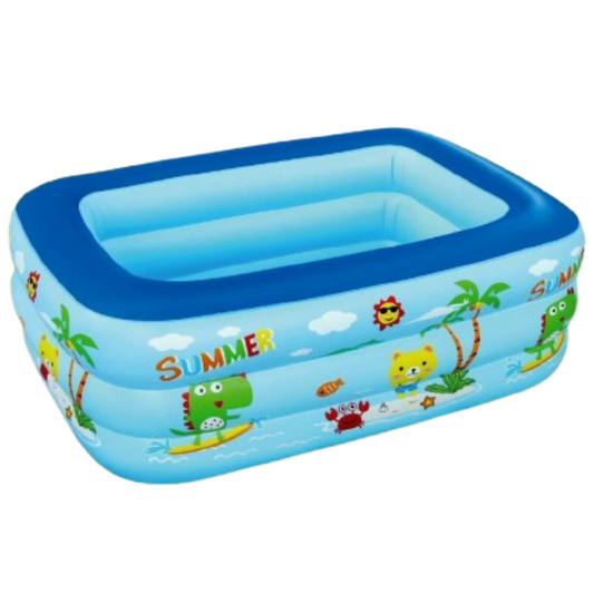 Piscina Inflable Cuadrada 3 Anillos